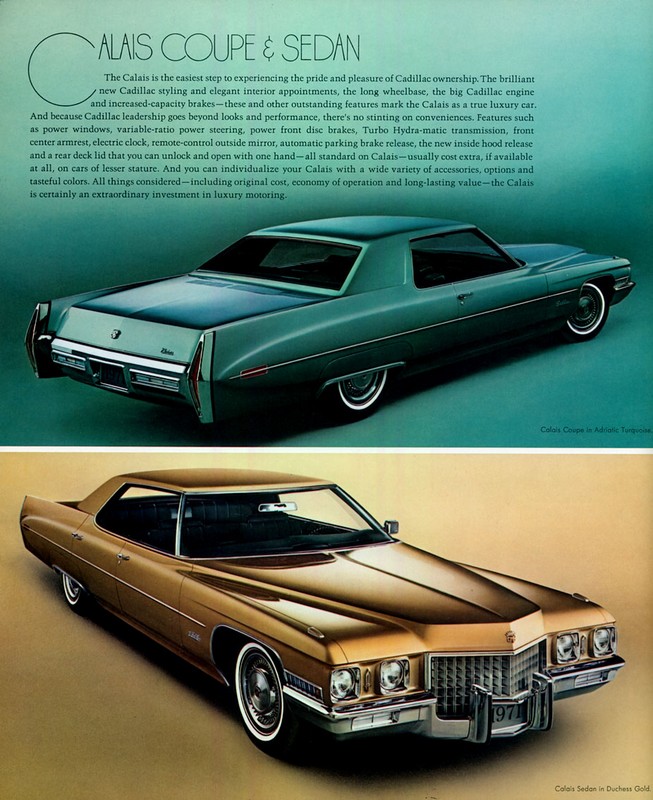 1971 Cadillac Brochure Page 15